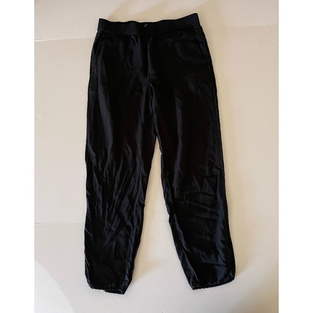 Madewell Dolphin Hem Track Trousers Size XS M4236 - Black